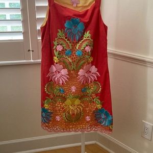 Lilly Pulitzer embroidered dress